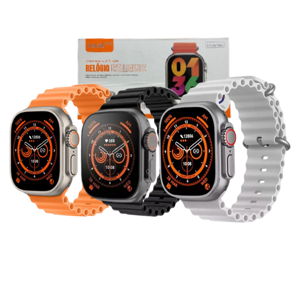 RELOGIO INTELIGENTE BAZIK  S10 ULTRA