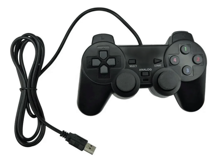 Controle Joystick Usb Para Ps2 Ps3 Pc Android Xbox