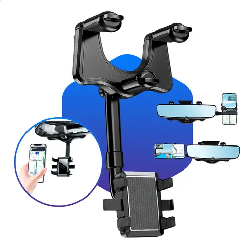 Suporte Celular Universal Veicular Carro Encaixe Retrovisor