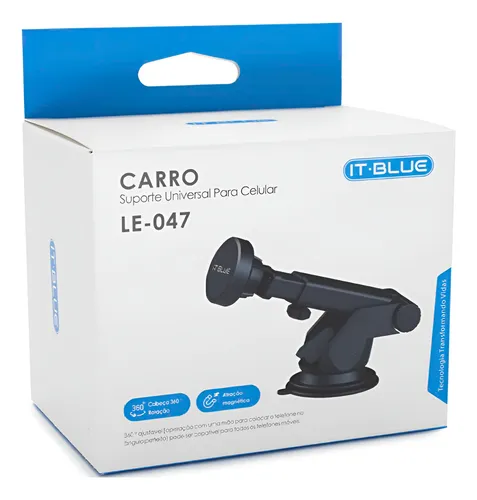 Suporte Universal Para Celular Carro Preto