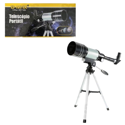 Telescópio Portatil P/ Iniciantes Astronomia 70mm