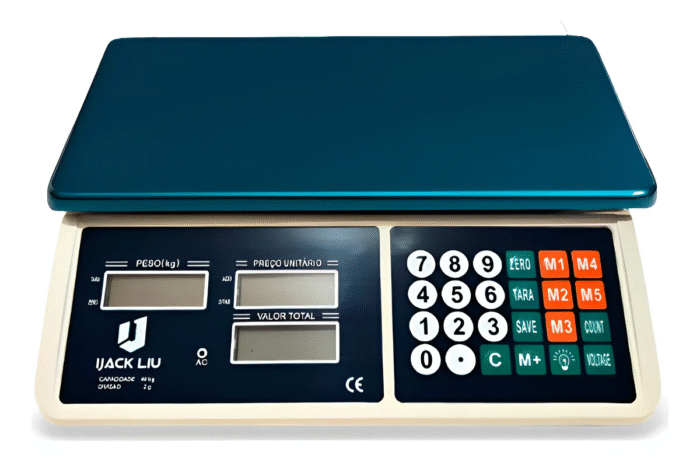 Balança Digital Plataforma 40kg Alta Precisão Bivolt