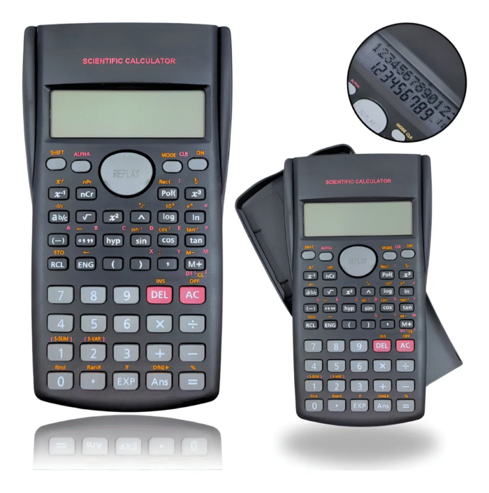 Calculadora Científica 240 Funções Com Capa Kk-82ms
