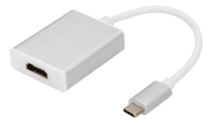 Adaptador Cabo Tipo C Conversor Hdmi 4k P Notebook E Celula