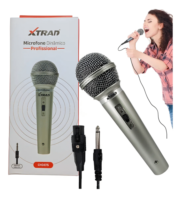 Microfone Profissional Dinâmico Cardioide Original Promoçao