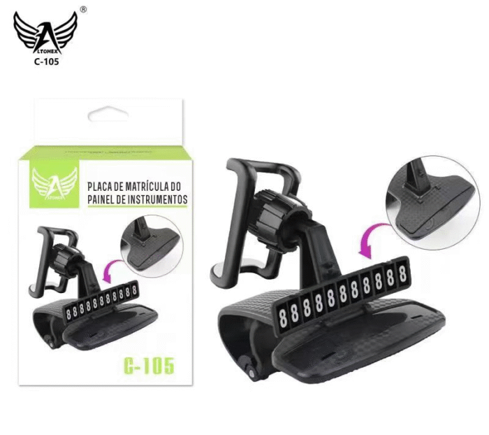 Suporte Veicular Altomex C-105 Placa De Matricula Do Painel de instrumentos