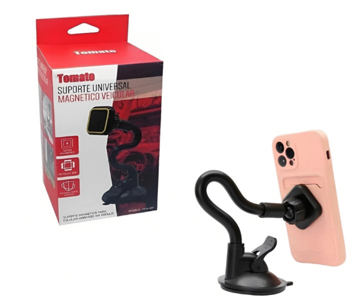 Suporte Celular GPS Veicular Carro Universal Automóvel Saída Ar Grampo Ajustável 360 CJ-20