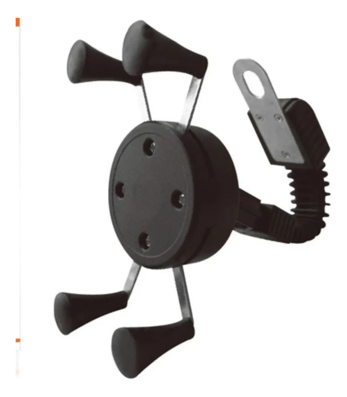 Suporte De Celular P/ Moto Cj-37 Com Trava Segura