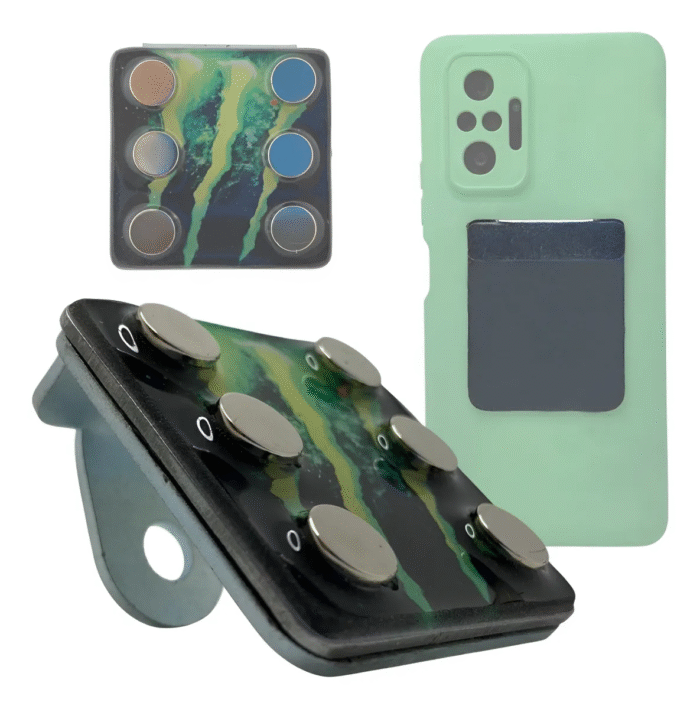 Suporte De Celular P/ Moto Fixação Magnética Imã Extra Forte