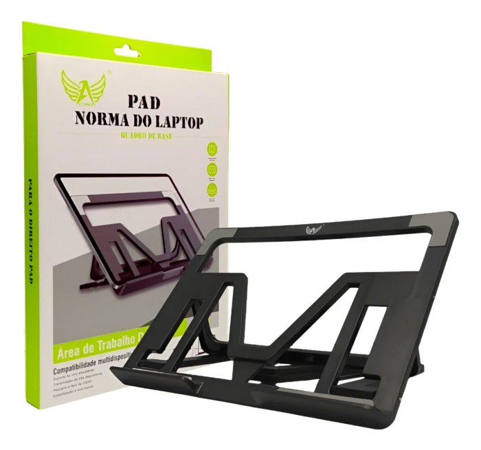Altomex Suporte Para Notebook Reforçado Preto C-122
