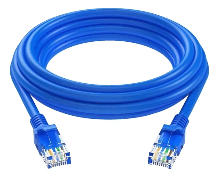Cabo De Rede Cat5 5 Metros 5m Patch Cord Rj45 Lan Internet