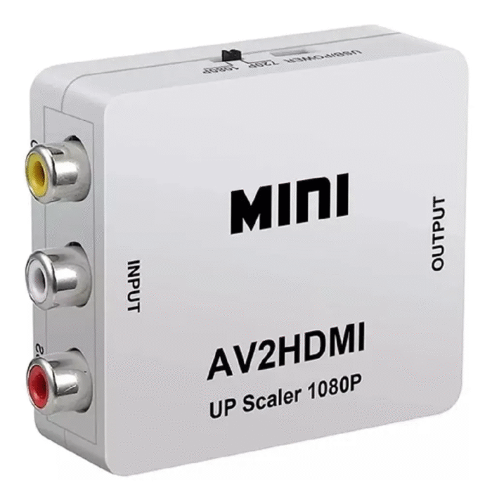 Conversor Adaptador Rca Av P/ HdmI