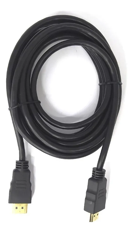 Cabo Hdmi Gold 3 Metros Mts 4k 3d Full Hd Blindado Tv P2 Pc