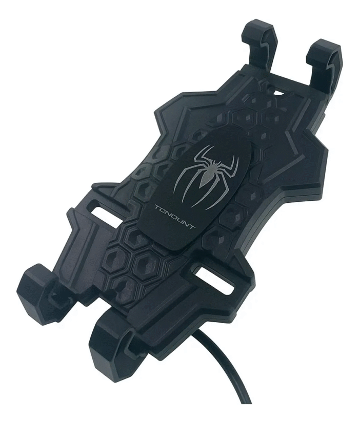 Suporte De Celular Aranha Para Moto Tomate Mtg-055 Preto