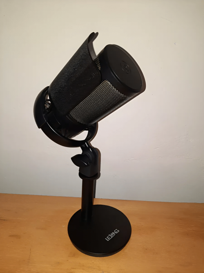 Microfone Condensador Lelong Le-937 Em Ótimo Estado. Preto