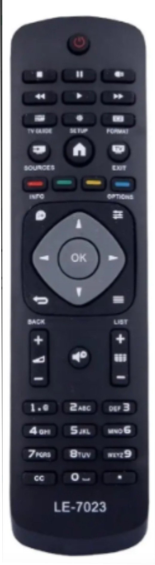 Controle Remoto TV Phillips Lcd