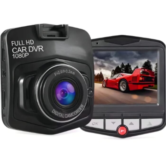 Câmera Veicular Full HD 1080P Visão Noturna Gravação Loop 170º