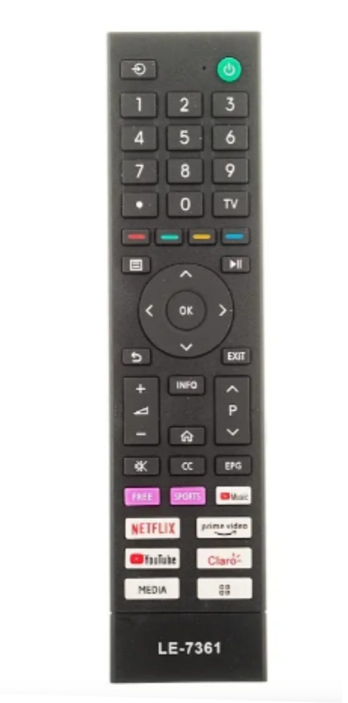 Controle Remoto TV Semp Toshiba Smart