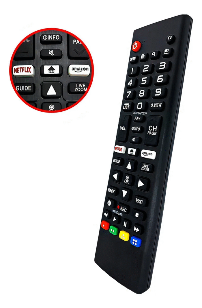 Controle Remoto para tv Lg Smart - Imagem 4