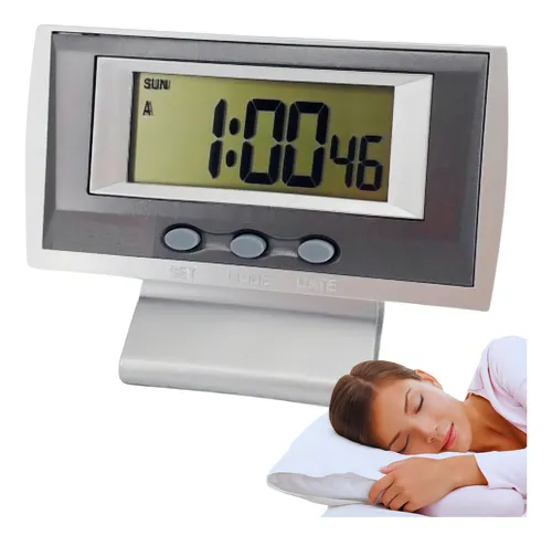 Relogio de Mesa Digital Le-8115 Lelong