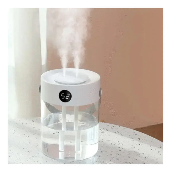 Umidificador Difusor Luz Noturna Silencioso Ar 3 Litros Cor Branco - Imagem 2