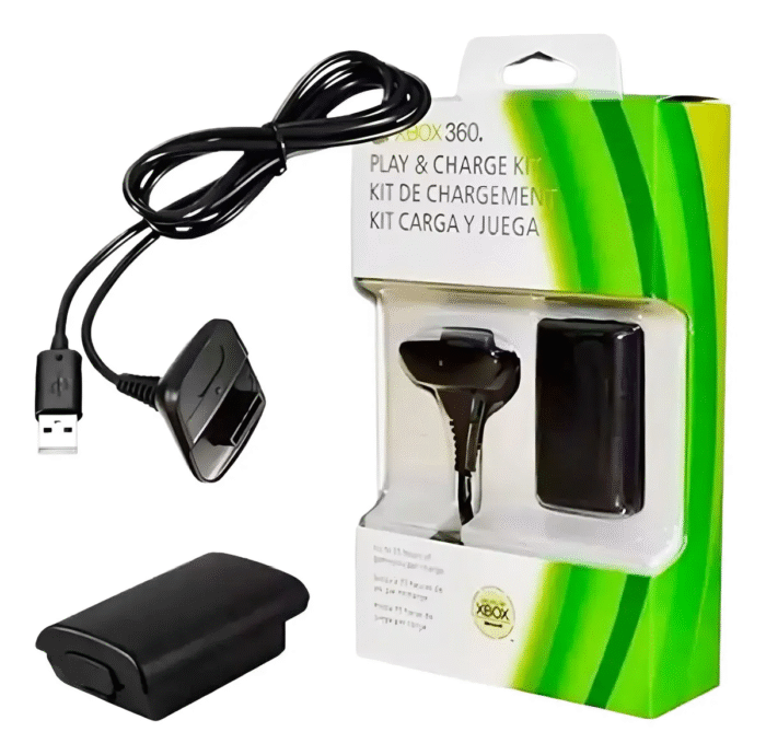 Bateria Recarregável Play & Charge Para Xbox 360 98000mah