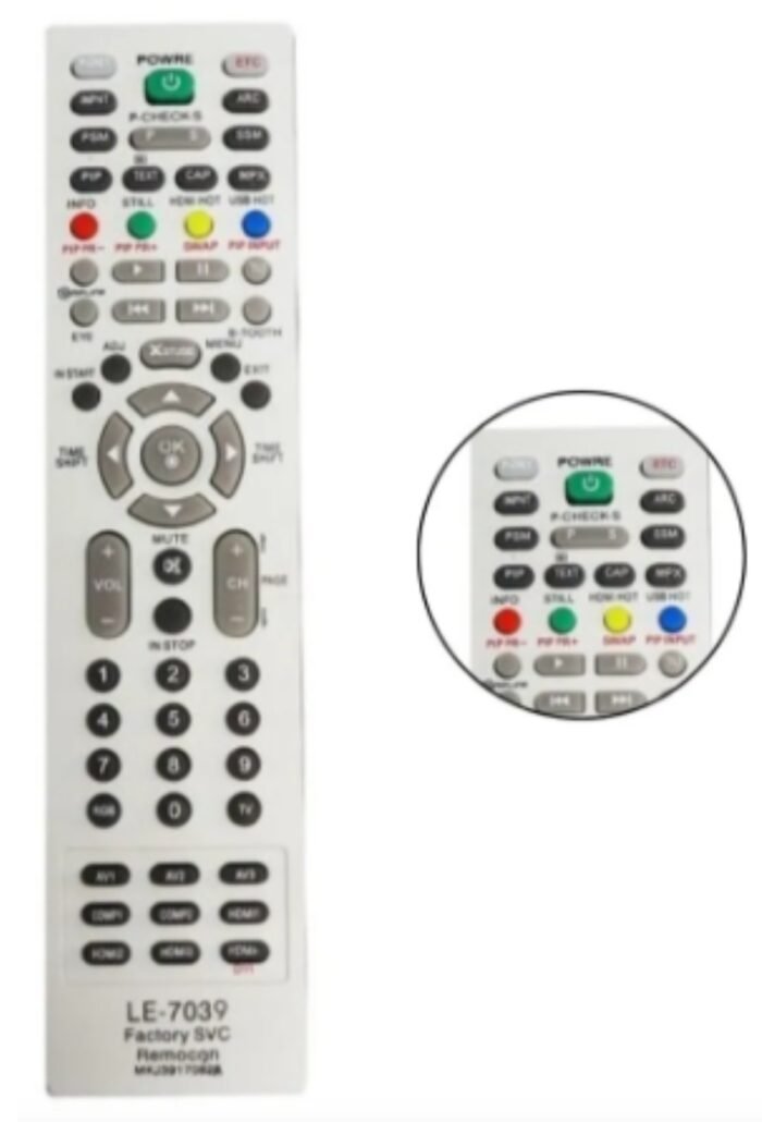 Controle lg Lcd