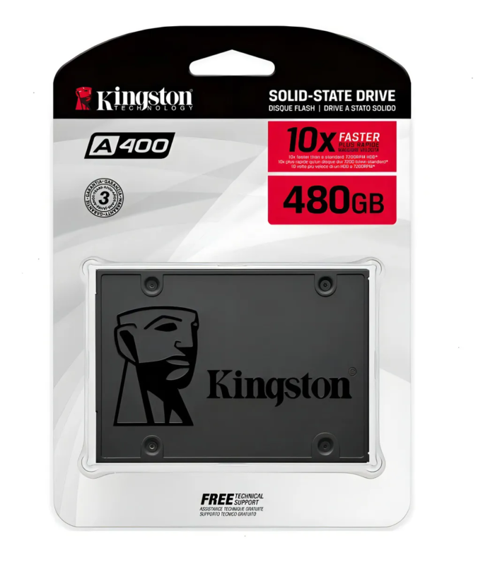 Ssd Hd Interno Kingston Sa400s37/480g 480gb