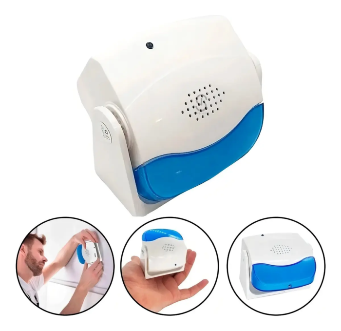 Sensor de Presença Sem Fio B-Max BM-606 120dB Para Segurança Doméstica