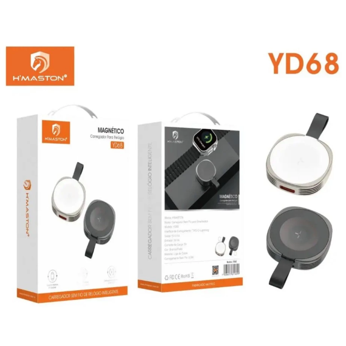 Carregador Magnético Rápido para Relógio Watch H'Maston YD68