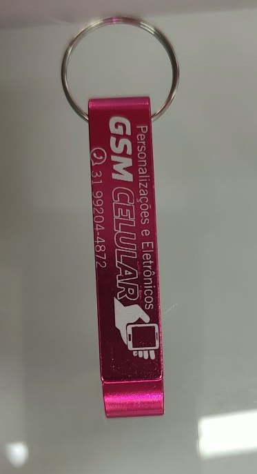 Chaveiro Personalizado 100 unidades