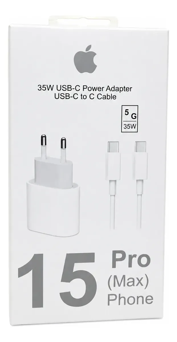 Carregador Iphone 15 pro max 35w
