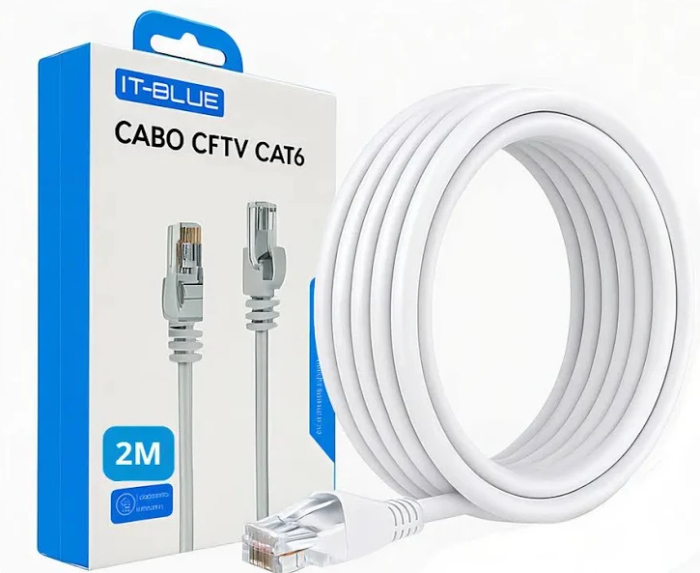 Cabo Rede Cat6 2m Profissional