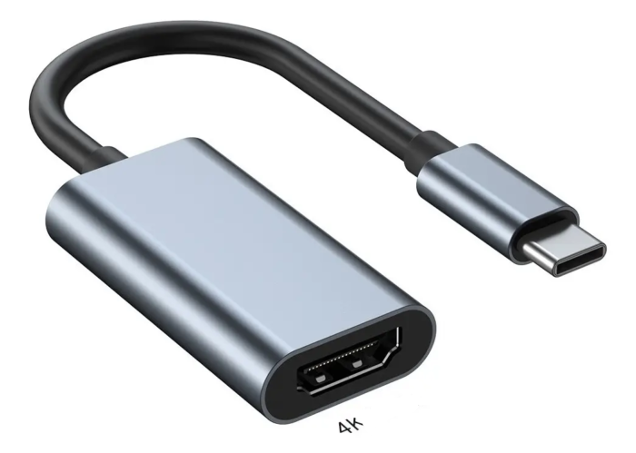 Adaptador Tipo C Converte Em Hdmi Hd 4k