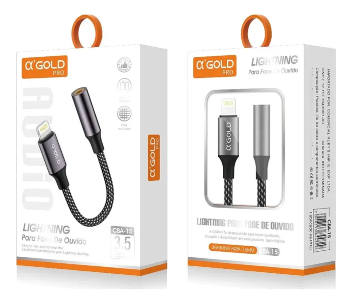 Adaptador Lightning Para Fone De Ouvido