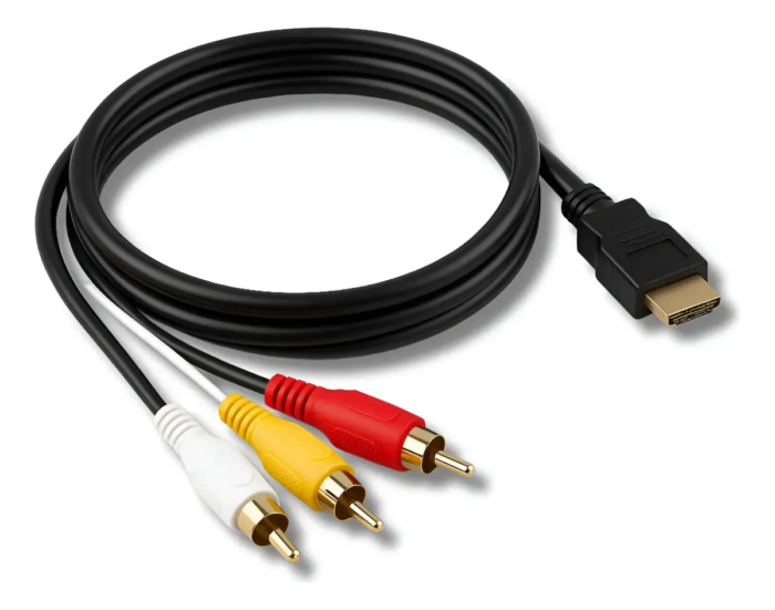 Cabo Hdmi X 3 Rca P/ Televisão