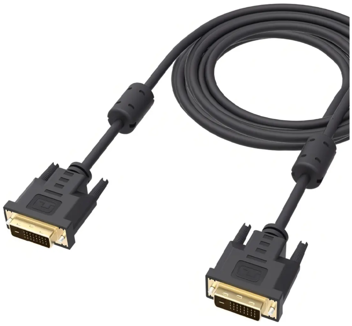 Cabo DVI para DVI Macho com 1.8m para Full HD 1080p