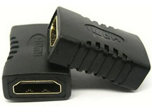 Emenda Adaptador Para Cabo Hdmi Daptador Hdmi Fêmea X Hdmi Fêmea