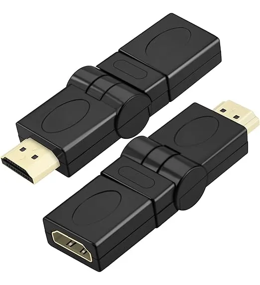 Adaptador Hdmi Macho X Femea L 180° Graus Articulado