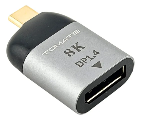 Adaptador Usb-c Para Displayport 1.4 8k Tomate Mtv-748