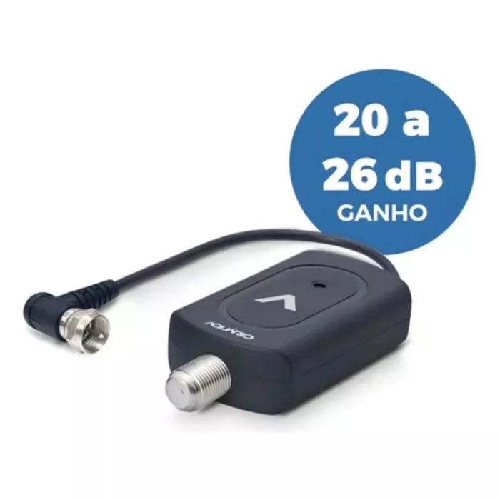 Amplificador De Sinal Antena Booster Bt-26 Aquário