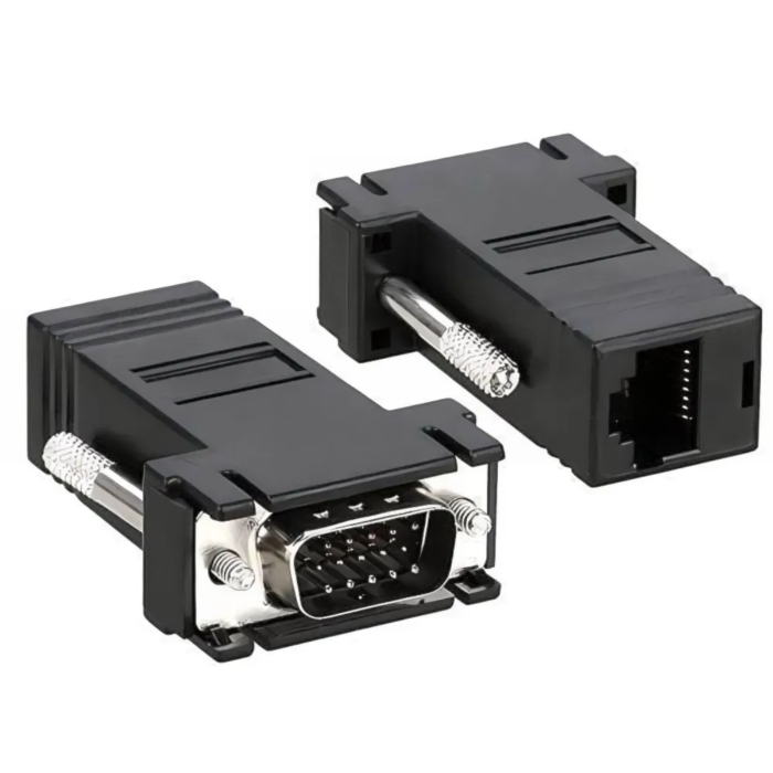 Adaptador VGA macho X RJ45, cat6, cat5