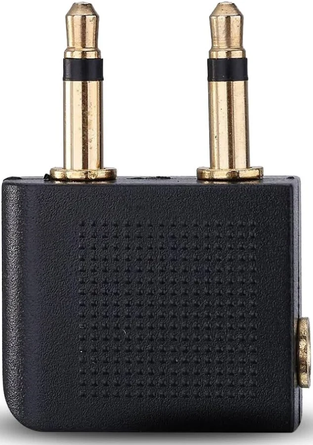 Adaptador De Áudio P2 Fêmea Para Dois P2 Macho